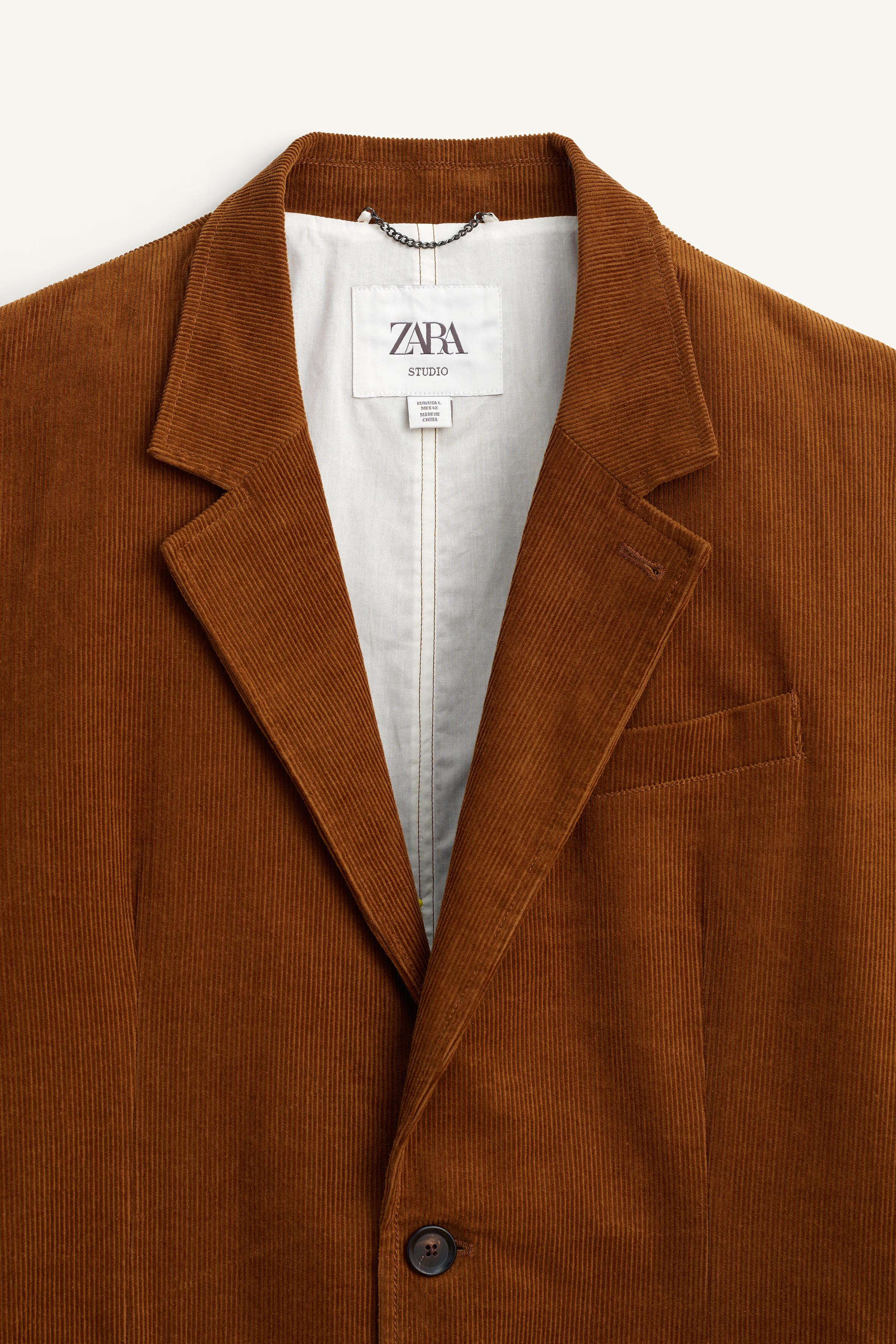 RELAXED FIT CORDUROY SUIT BLAZER LIMITED EDITION