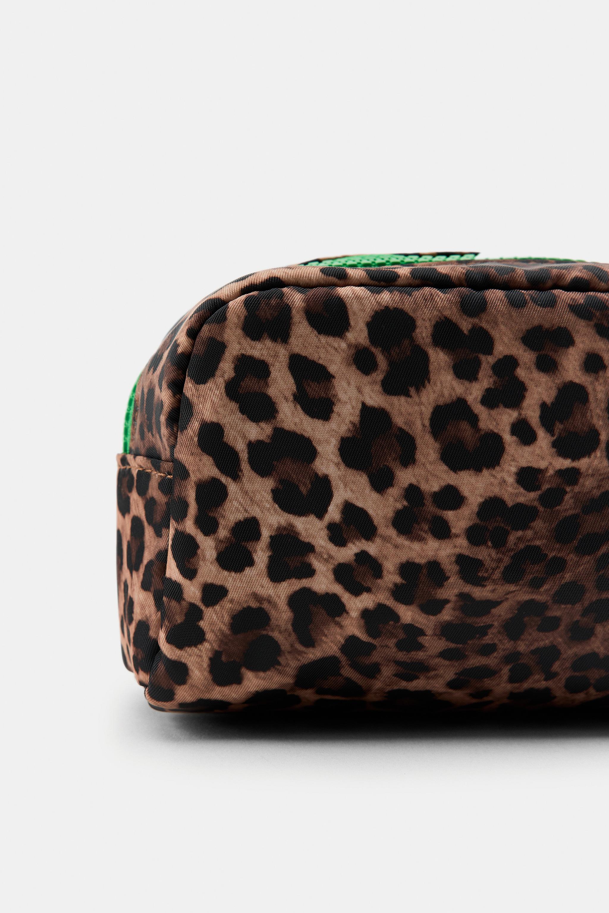 MINI NÉCESSAIRE ACOLCHOADA ESTAMPADA - Leopardo | ZARA Brasil