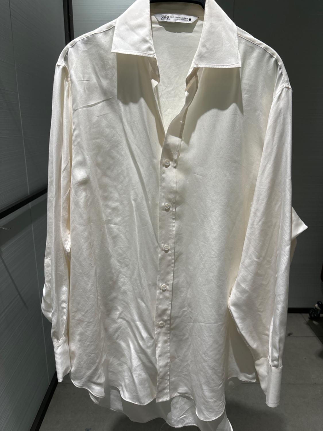 ZW COLLECTION 100% SILK SHIRT - Image 2