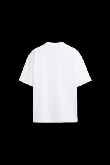 HEAVYWEIGHT REGULAR FIT BASIC T-SHIRT - White by Zara