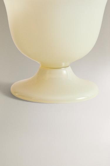 BOROSILICATE GLASS EGG CUP - Yellow by Zara - Image 3