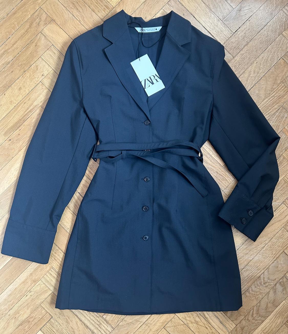 ZW COLLECTION SHIRT DRESS WITH BELT - Image 3