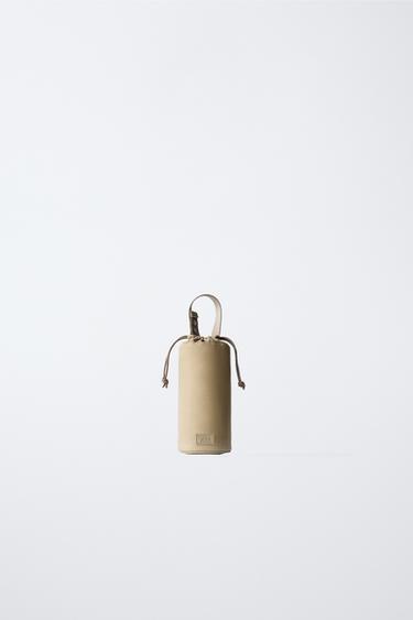BOTTLE HOLDER BAG - Camel Brown by Zara
