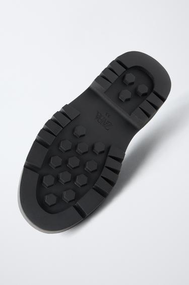 BUCKLE DETAIL LOAFERS - Black by Zara - Image 6