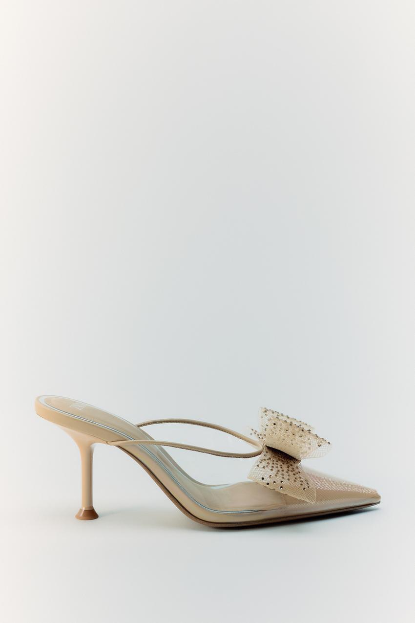 zara mesh mules