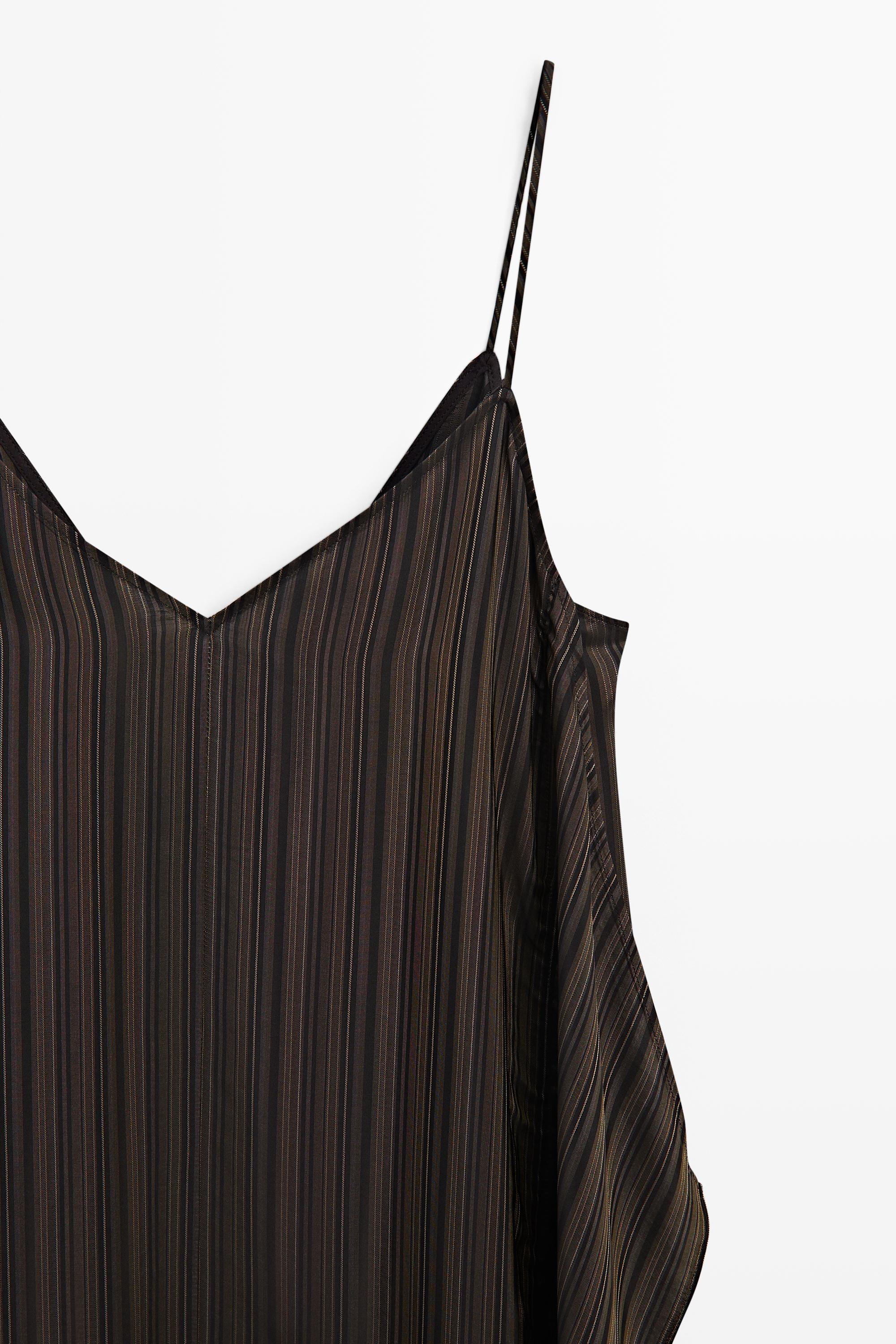 Robe midi fluide asymétrique