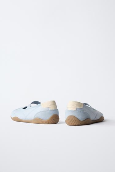 BALLERINES SPORT - Bleu de Zara - Image 4