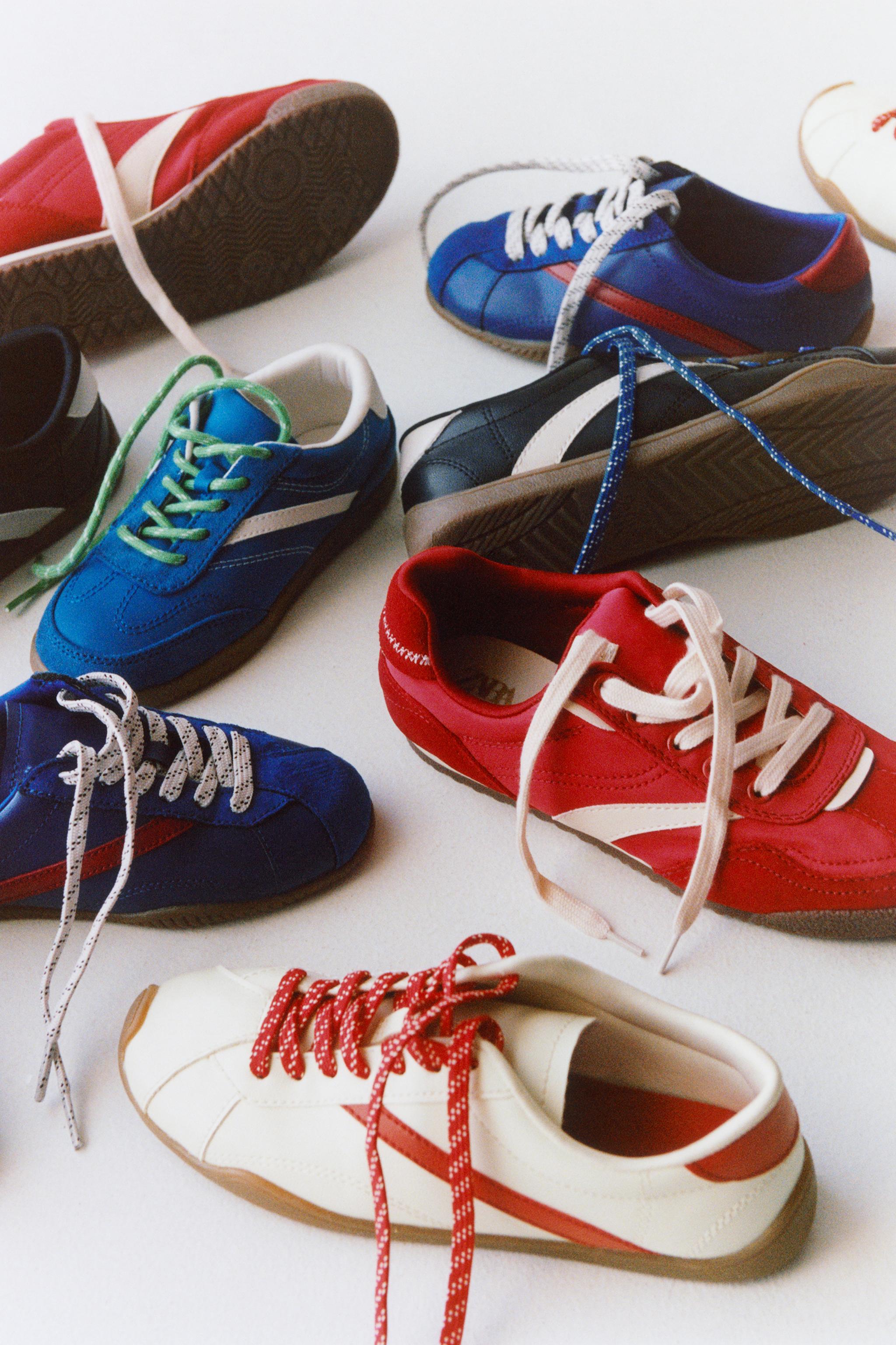 RETRO SNEAKERS — Bluish
