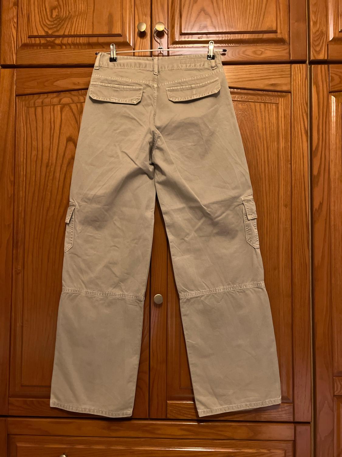 MID-WAIST CARGO TROUSERS - Image 4
