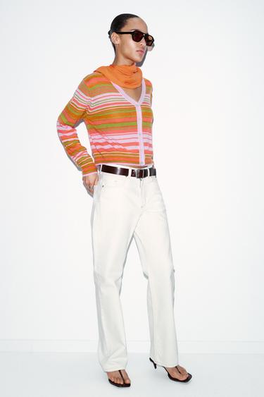 КАРДИГАН В ПОЛОСКУ — Разноцветный от Zara