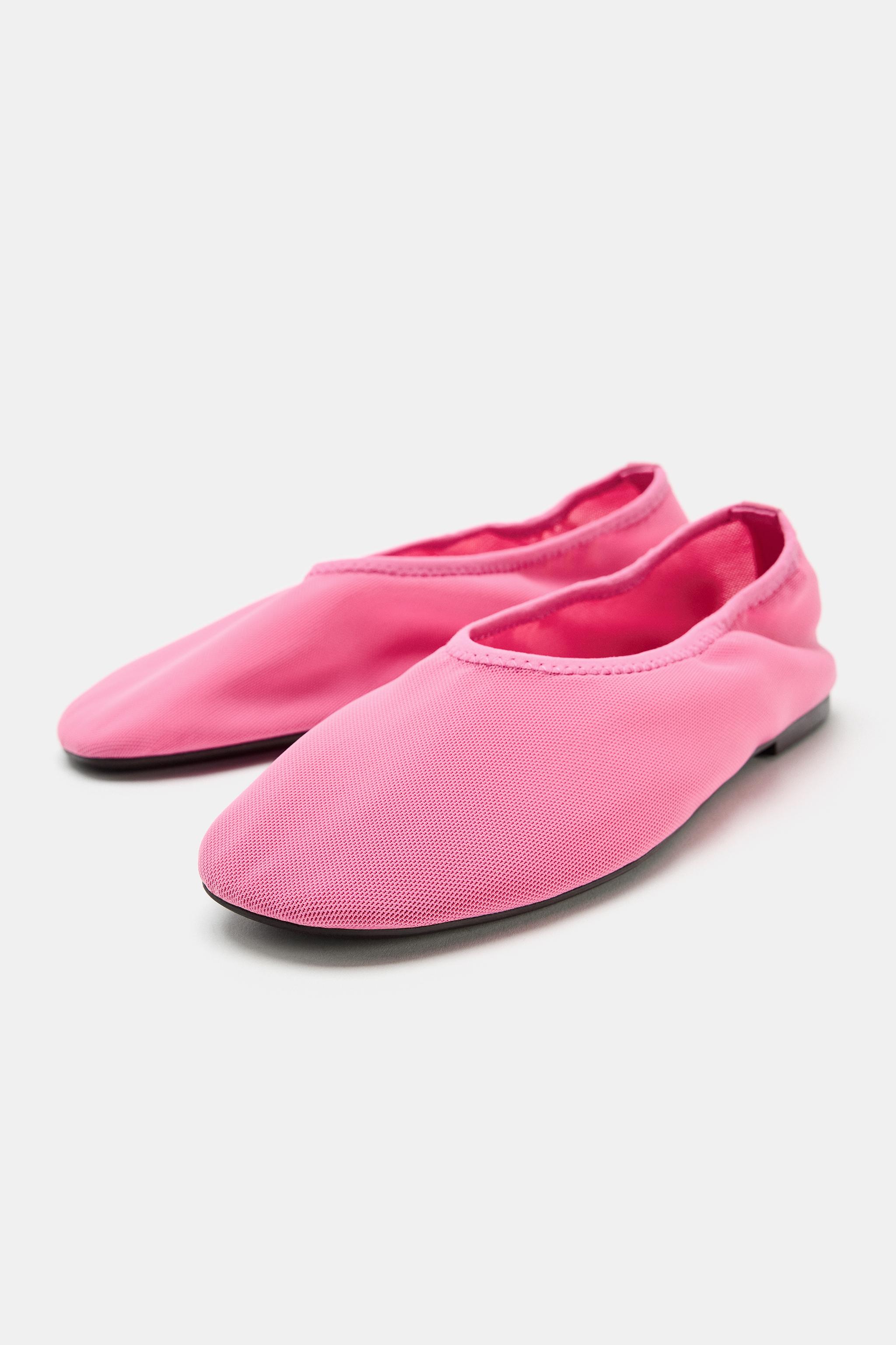 MESH BALLET FLATS