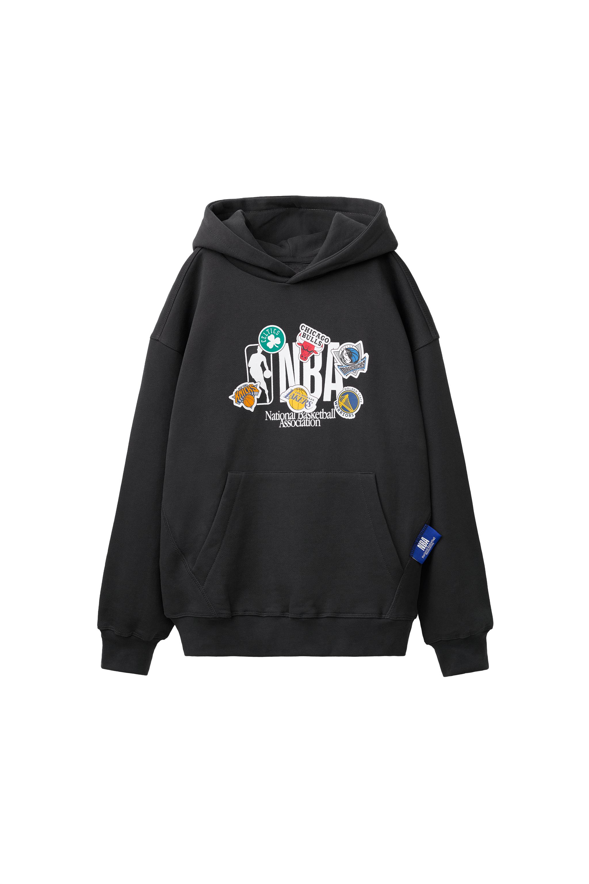 NBA MULTI TEAMS HOODIE - Dark anthracite | ZARA Canada
