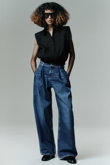 CHALECO GLOBO - Negro de Zara