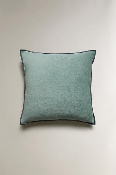 KISSENBEZUG AUS CHENILLE - Hellblau von Zara - Bild 0