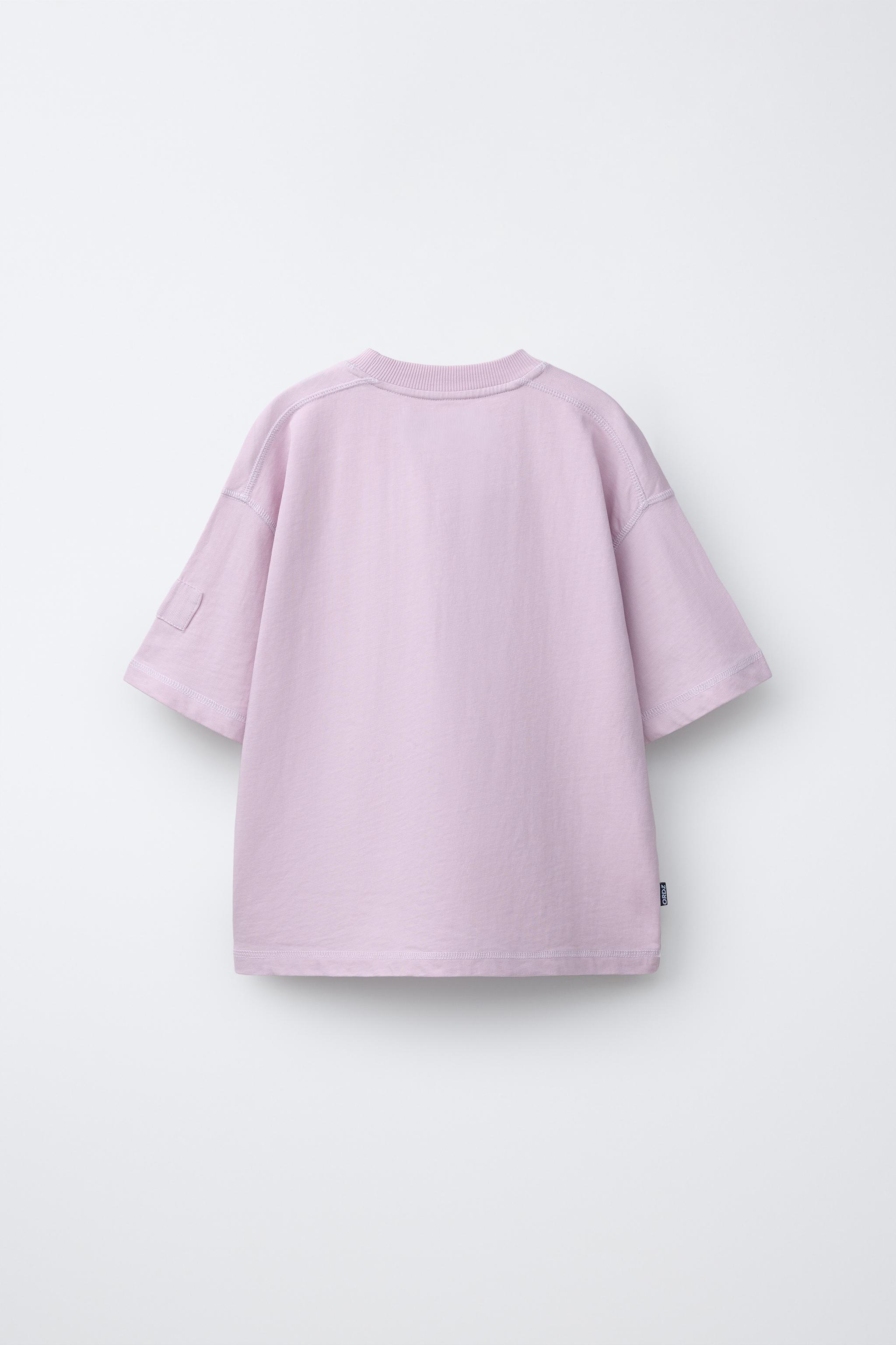 T-SHIRT TEINT EN PIÈCE