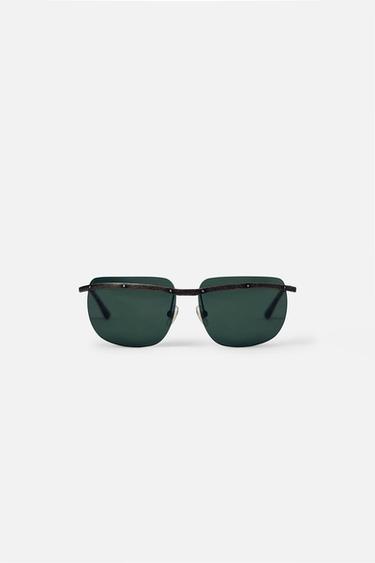 Zara METAL SUNGLASSES BOBBY GILLESPIE X ZARA - Gold