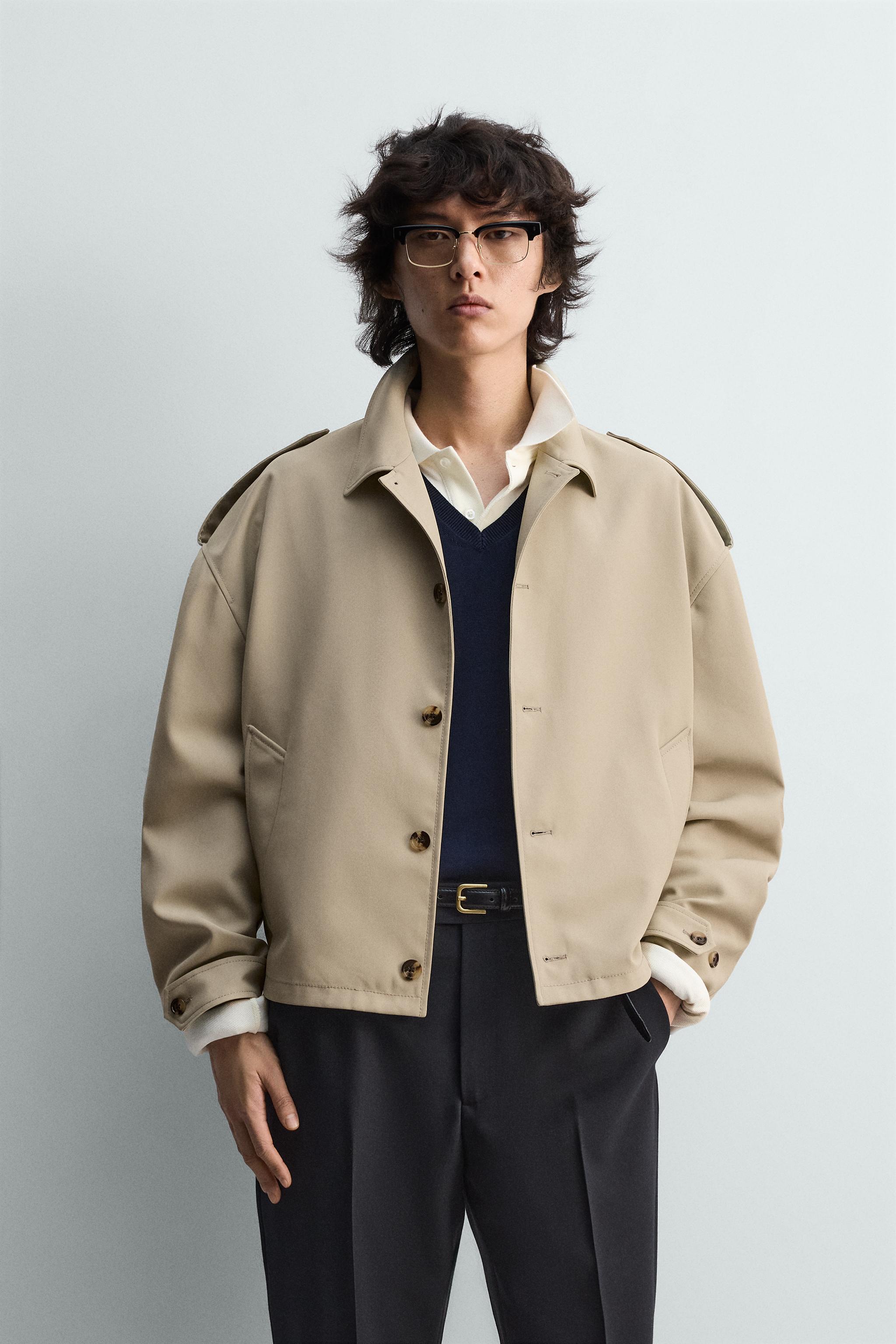CROPPED FIT JACKET WITH LOOPS