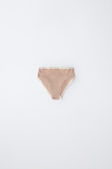 1 1/2-6 YEARS / SIX-PACK OF POLKA DOT BRIEFS - Multicoloured by Zara - Image 3