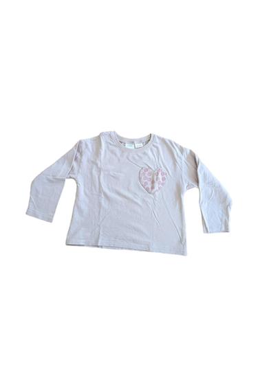 MAUVE LONG SLEEVE COTTON TSHIRT