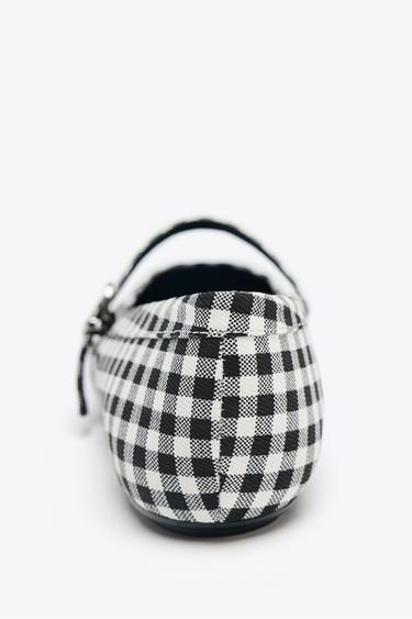 CHECK MARY JANES - Multicoloured by Zara - Image 6