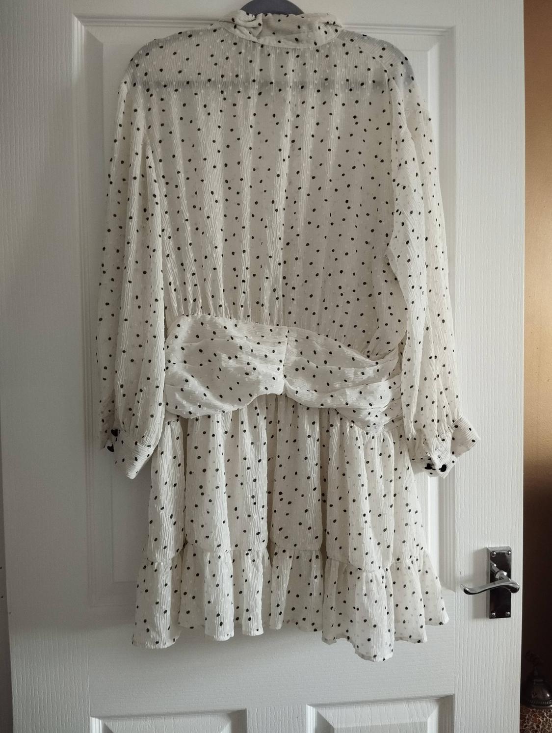 POLKA DOT MINI DRESS - Image 2