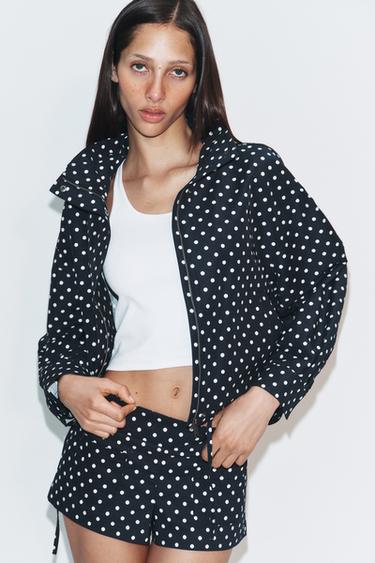 SHORTS MINI BOLSILLOS - Azul / Blanco de Zara