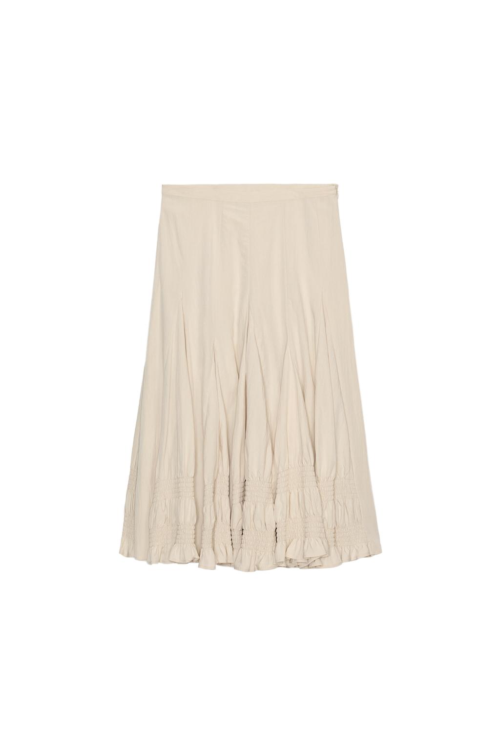 GODET MIDI SKIRT - image 3