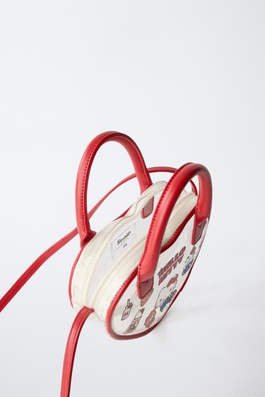 HELLO KITTY © SANRIO HEART CROSSBODY BAG - Red by Zara - Image 2