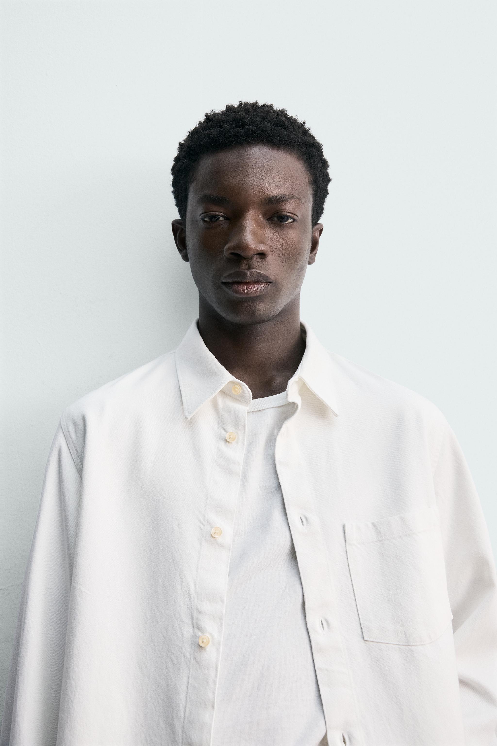 FLUID REGULAR FIT DENIM SHIRT
