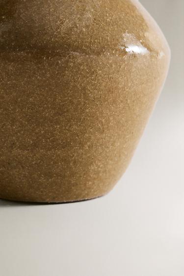 ENAMELLED TERRACOTTA VASE - Vanilla by Zara - Image 3