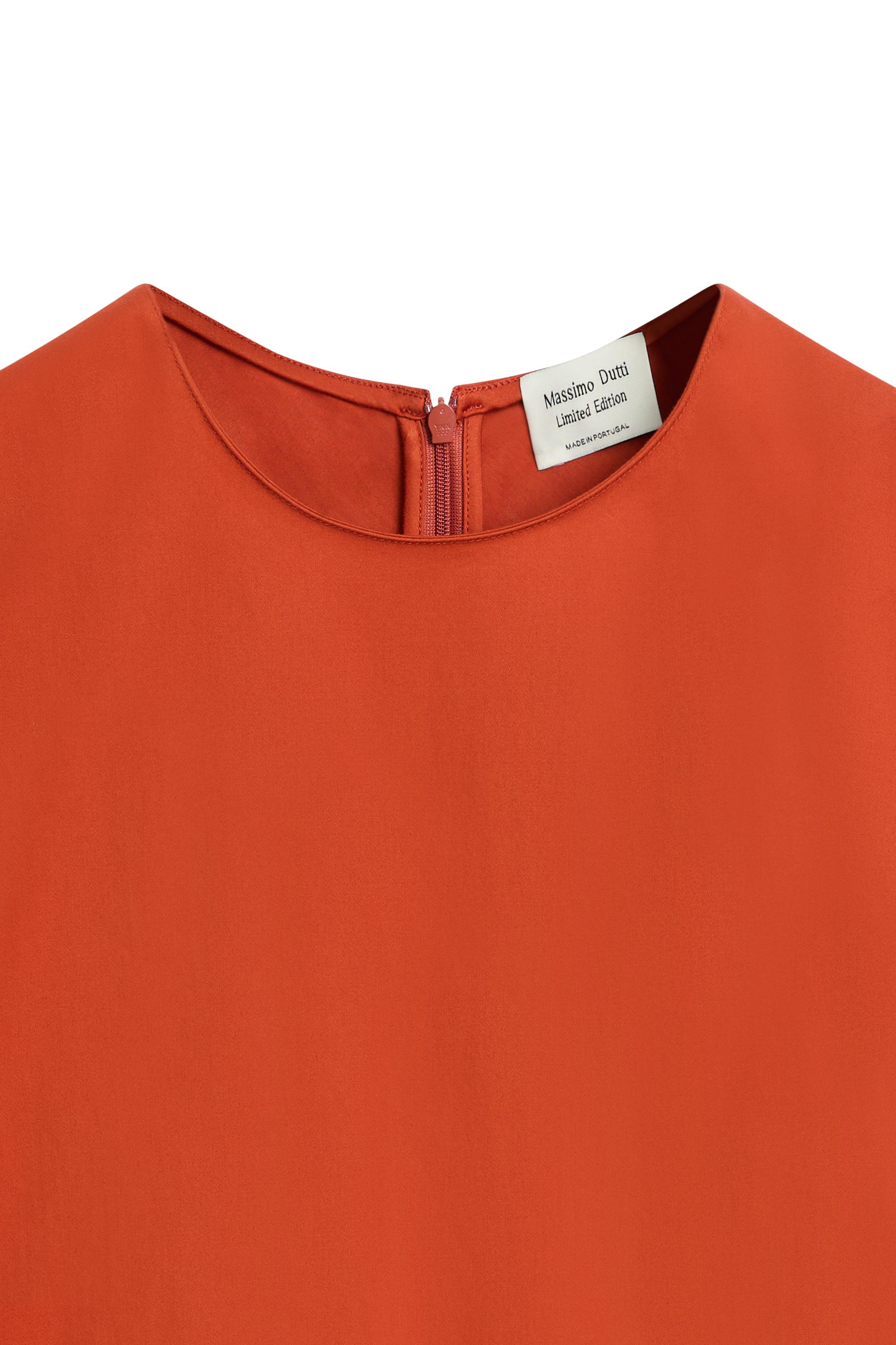 Cotton blend poplin top - LIMITED EDITION