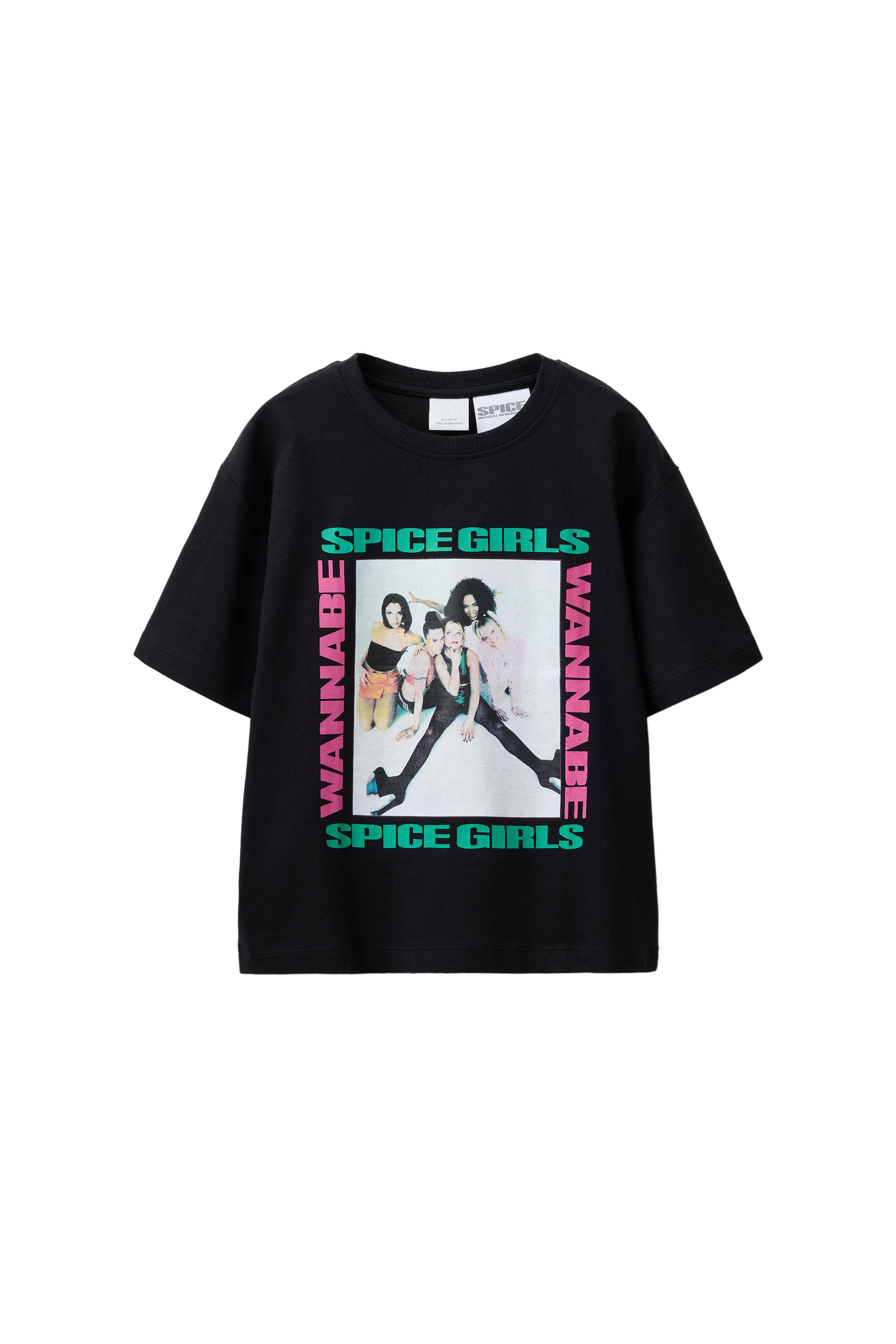 The Spice Girls - Playera Con Logotipo De Wannabe, Color