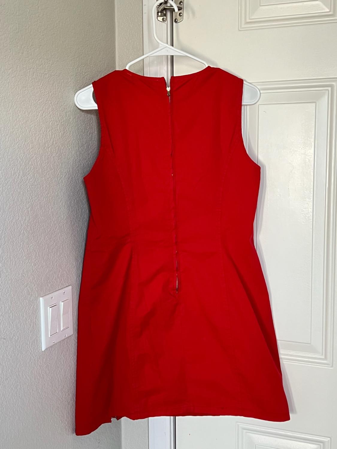 ZIPPER MINI DRESS - Image 2