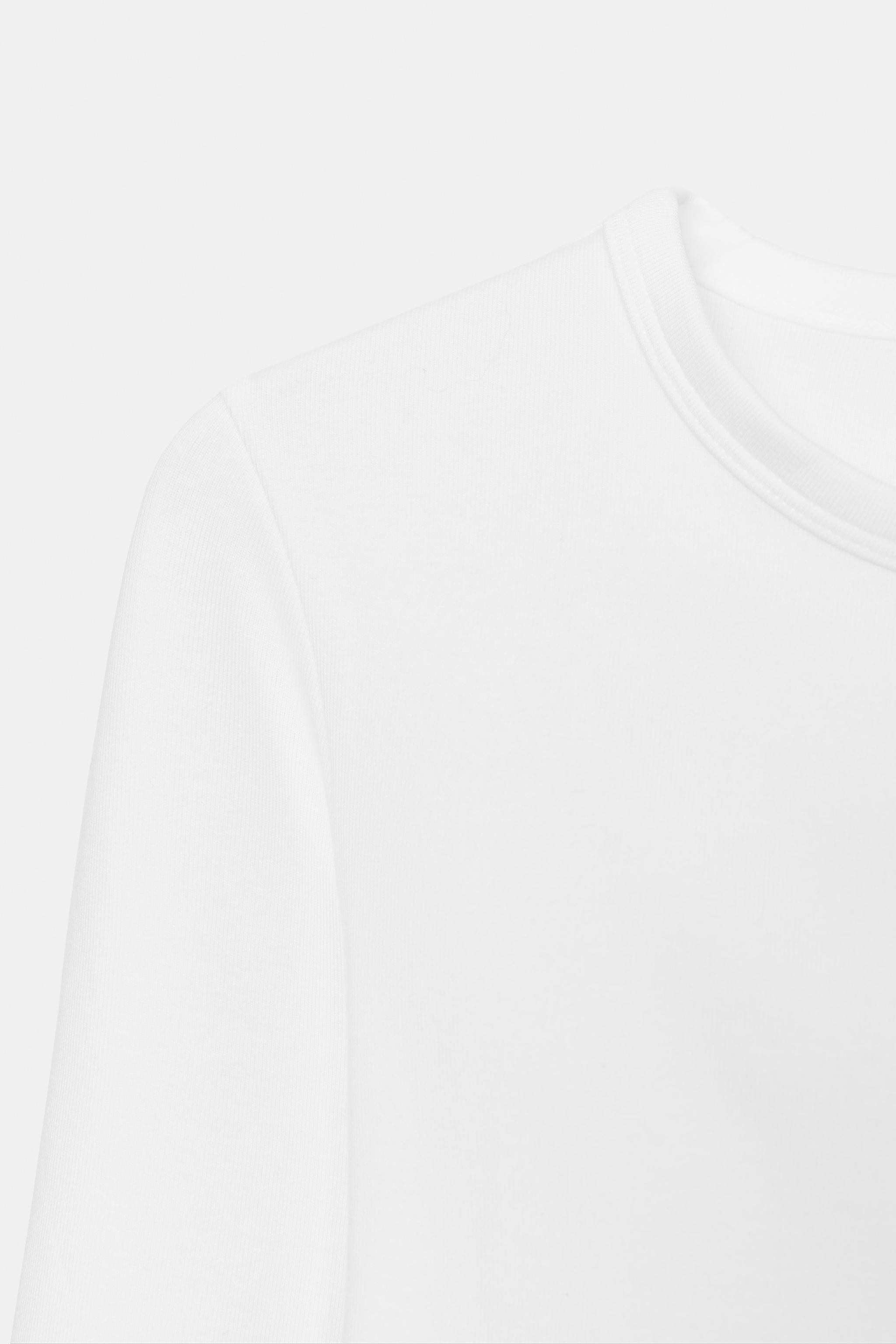 UZUN KOLLU T-SHIRT - Görsel 4