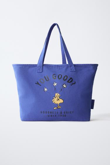 SHOPPER SNOOPY PEANUTS™ - Azul de Zara