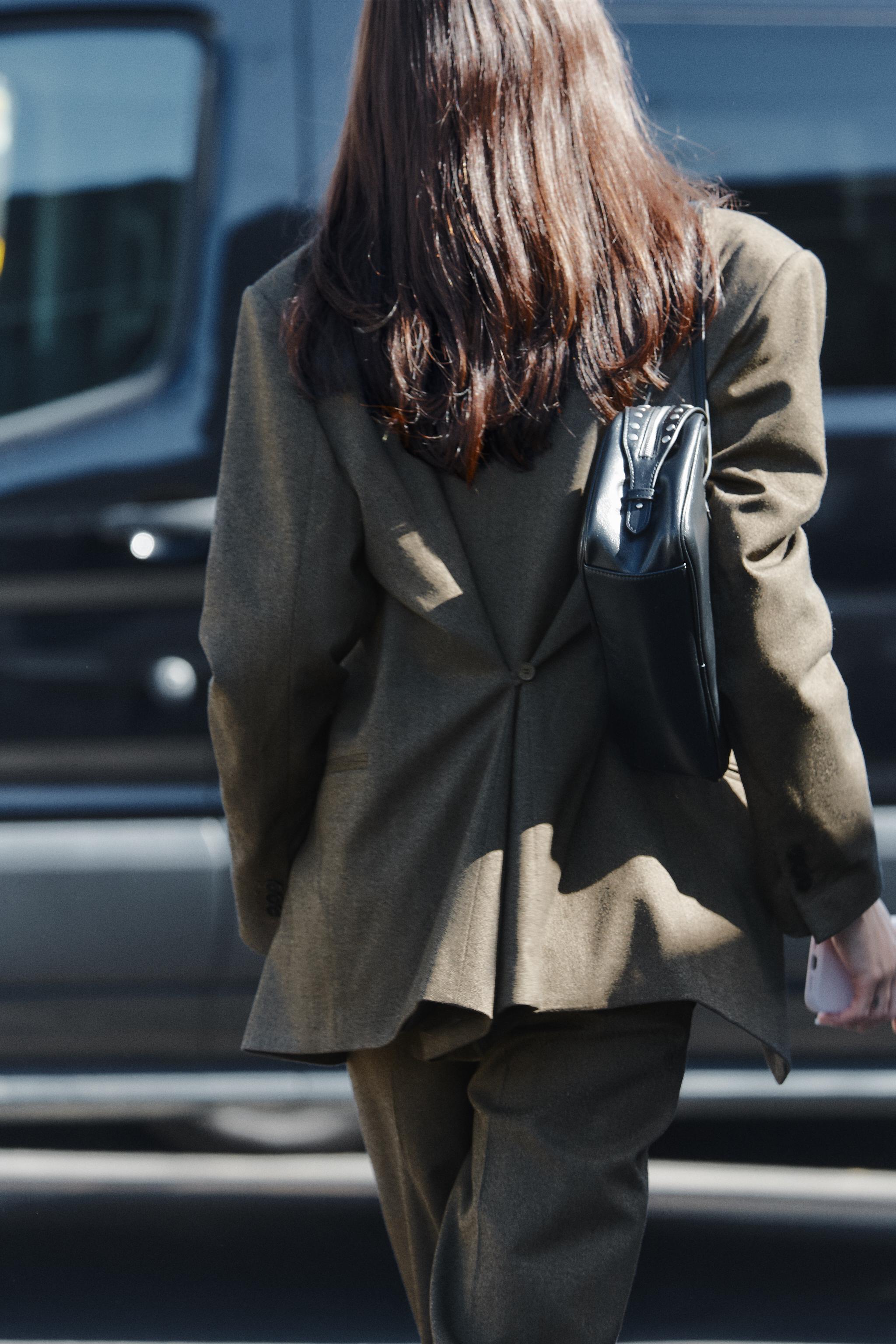 BLAZER DROIT OVERSIZE