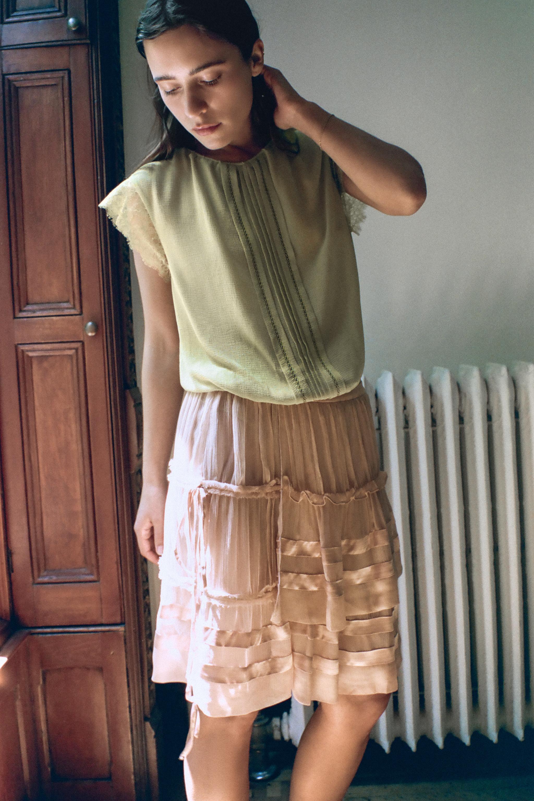 ラッフルスカート .* | ZARA 日本