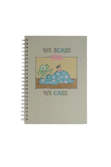 KIDS’ MONSTERS, INC. ©DISNEY/PIXAR A4 NOTEBOOK - Multicoloured by Zara