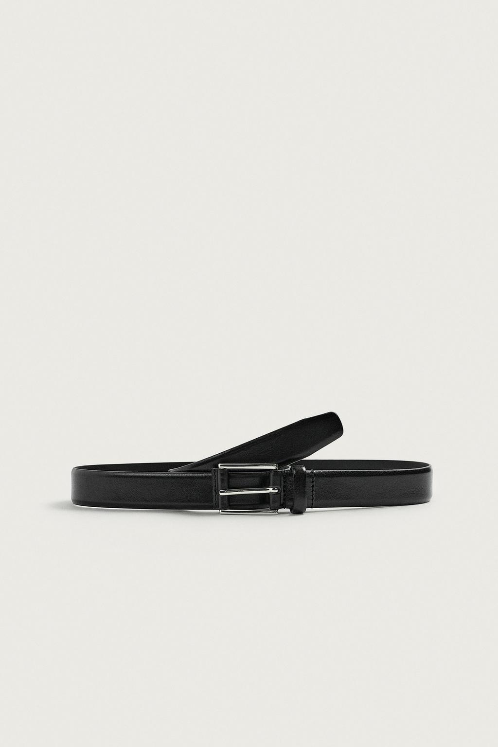Leather Dress Belt — Men's