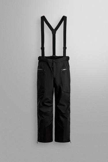 PANTALÓN SHELL ACOLCHADO SKI RECCO® WATERPROOF - Negro de Zara