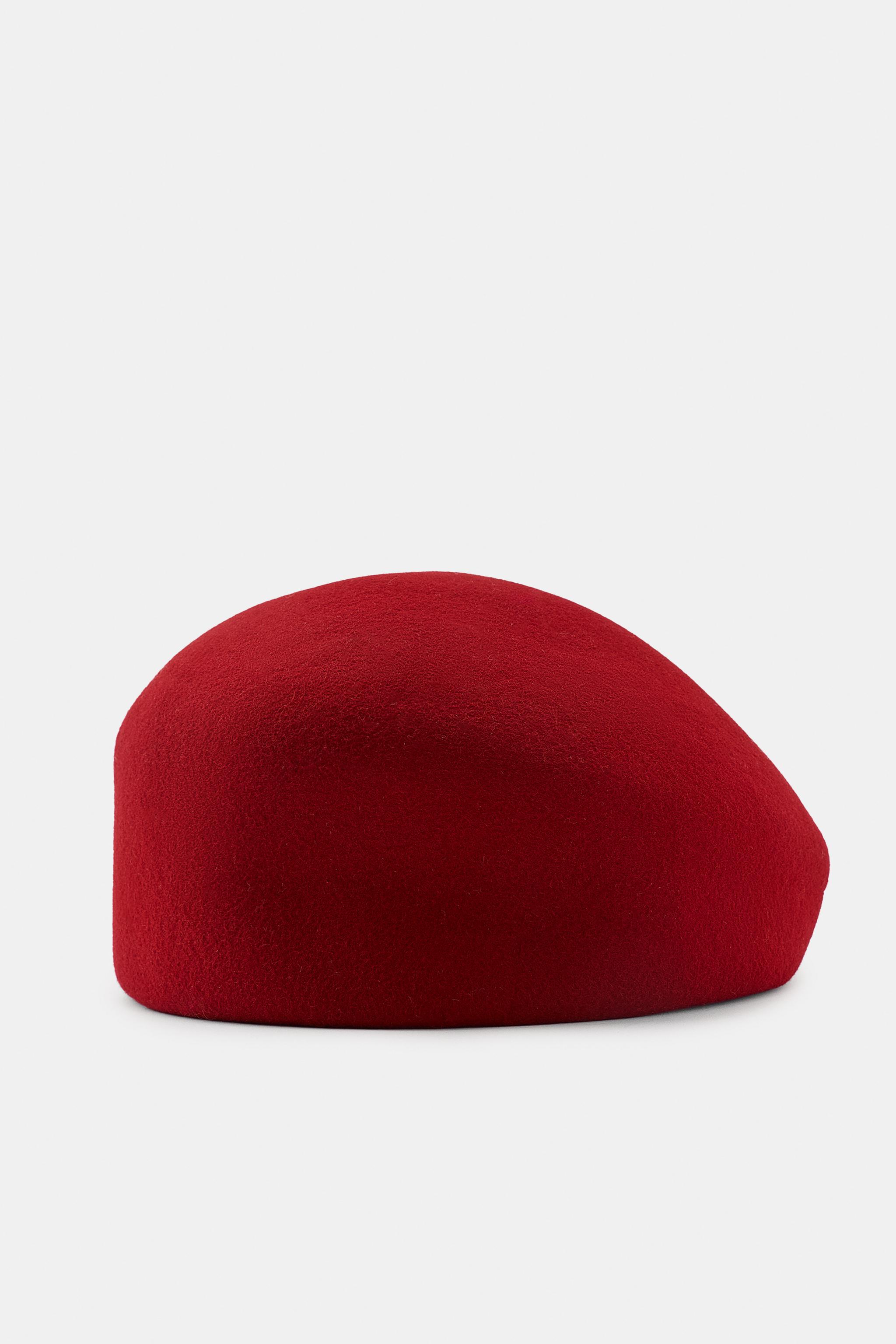 100% WOOL PLAIN BEANIE