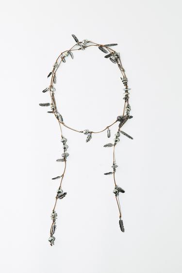 رباط متعدد المواضع بـ CHARMS - فضي الخاص بـ Zara