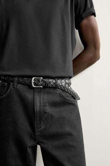 ҚЫСҚАРТЫЛҒАН СЛИМ ПІШІМДІ ДЖИНС - Қара Zara компаниясынан