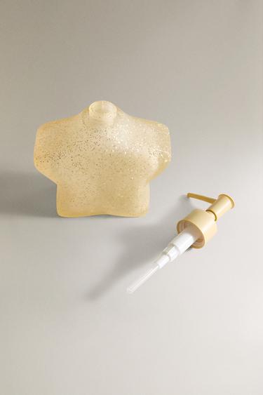 DISTRIBUTEUR DE SAVON ENFANT ÉTOILE PAILLETÉE - Jaune de Zara - Image 4
