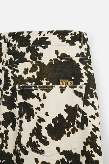PANTALON RELAXED FIT À IMPRIMÉ ANIMAL - Imprimée de Zara - Image 9