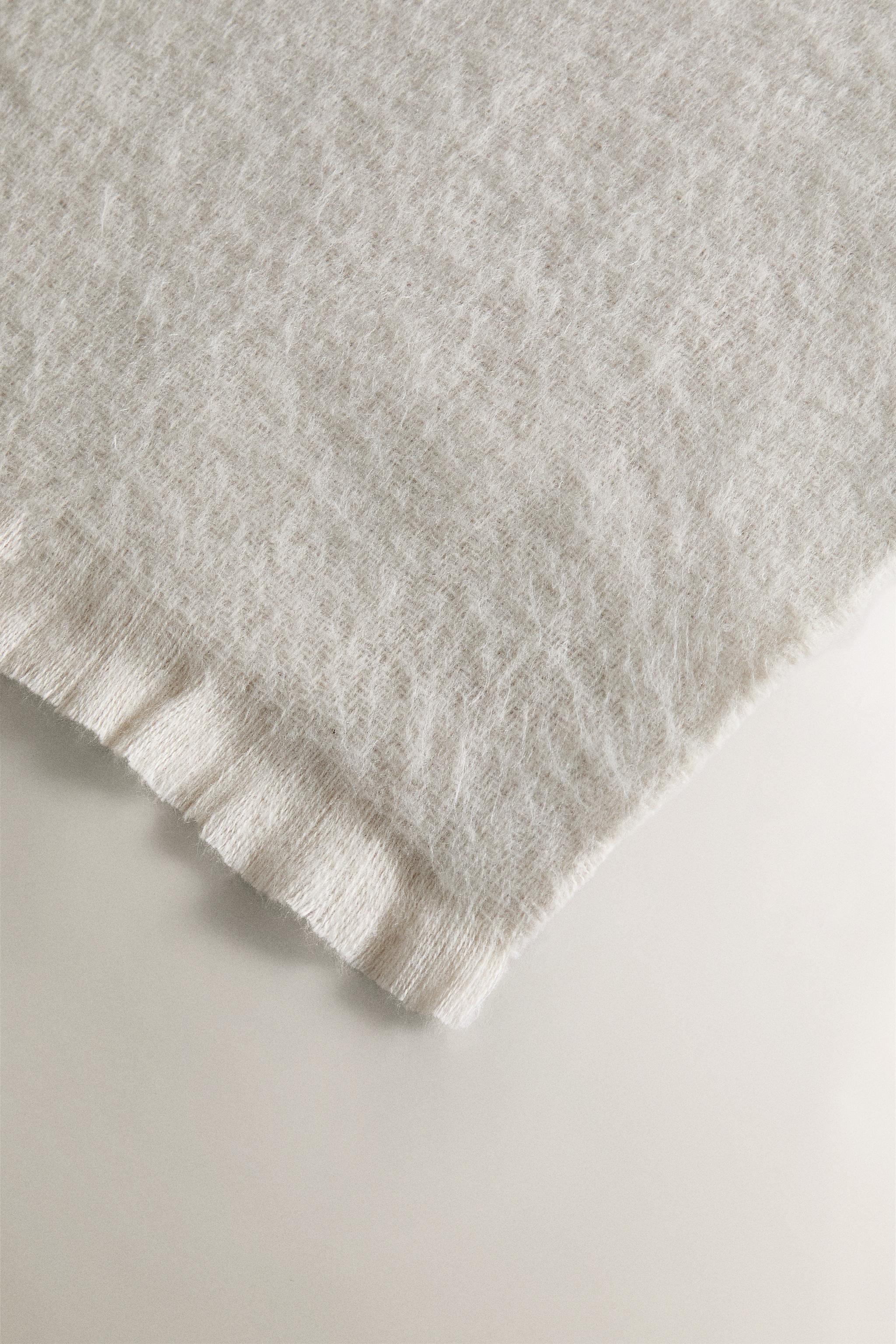 FRINGED SOFT BLANKET