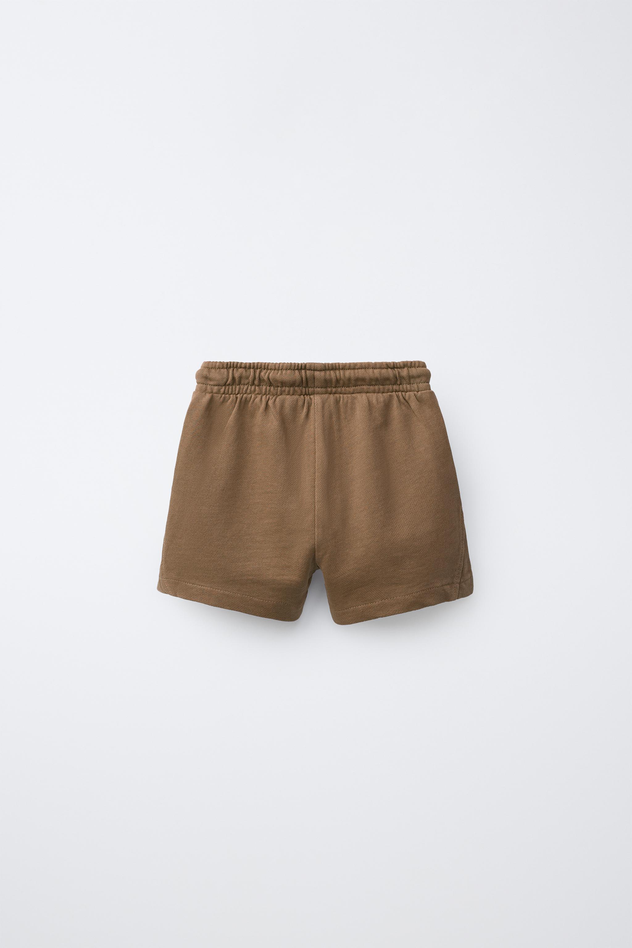GARMENT DYED PATCH SHORTS