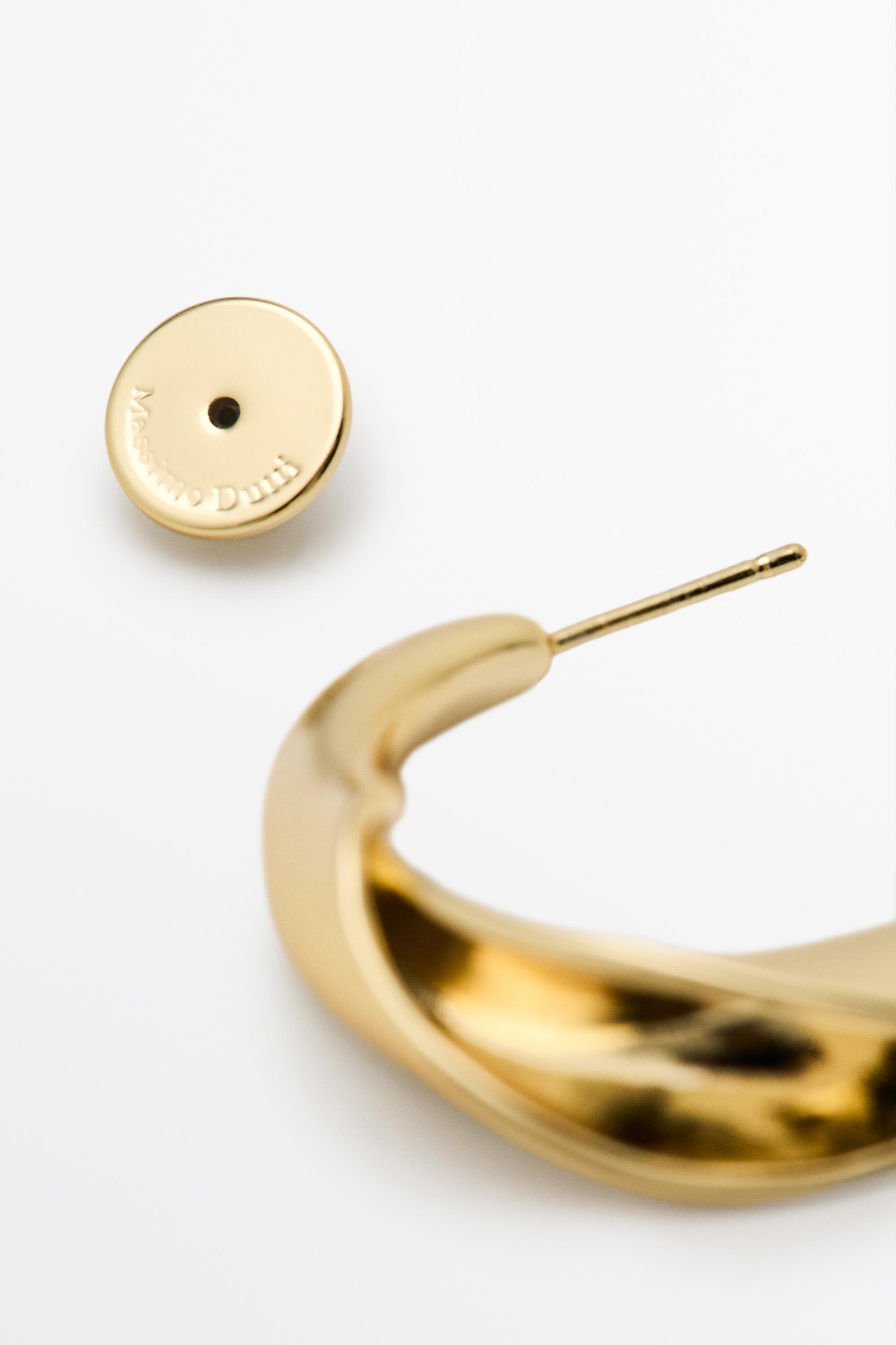 Twist Hoop Earrings