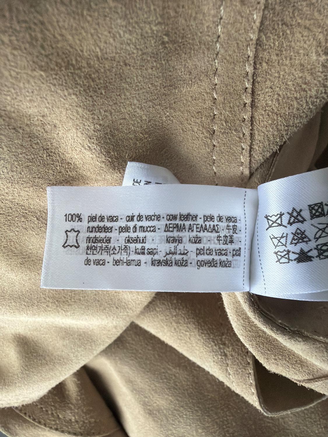 LIMITED EDITION SUEDE LEATHER TRENCH COAT - Image 4