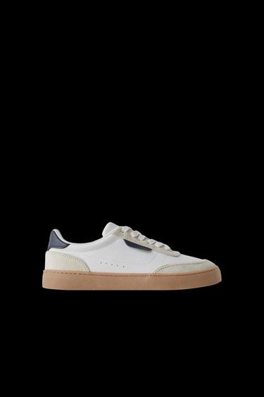 SNEAKER MIT DETAIL - Weiß von Zara - Bild 0